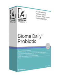 Activated Probiotics Biome Daily Probiotic 30 Vegetarian Capsules