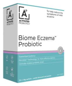 Activated Probiotics Biome Eczema Probiotic Vanilla Sachets 1.8g x 30 Pack