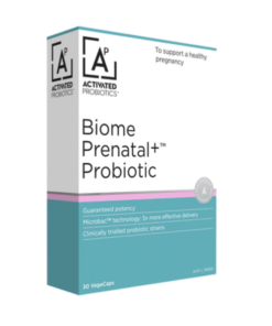 Activated Probiotics Biome Prenatal+ Probiotic 30 Vegetarian Capsules