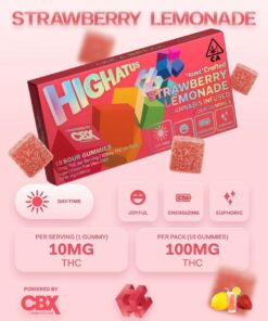 Highatus Gummies Strawberry Lemonade
