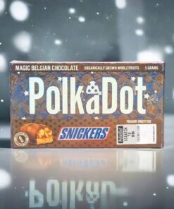 Polkadot Magic Mushroom Belgian Chocolate Bars